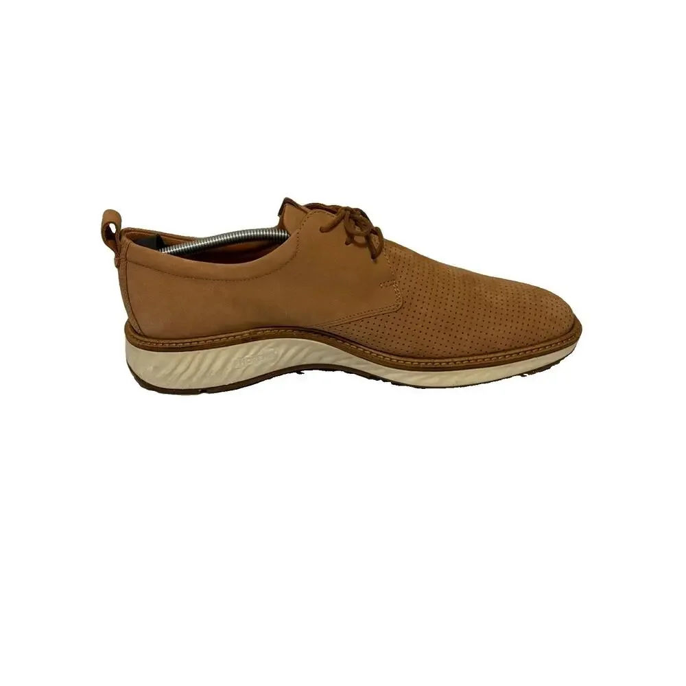 ECCO ST.1 Hybrid Perf. Plain Toe Derby Leather Men Shoes US 11 EU 45